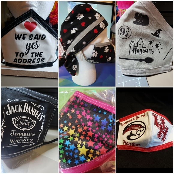 personalized masks and tumblers - Picture 2 of 5